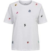 T-shirt Korte Mouw Nümph Nuzoey T-Shirt 705554 bright white