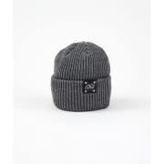 Muts Oxbow Effen geribde muts met omslag P2ALCALA