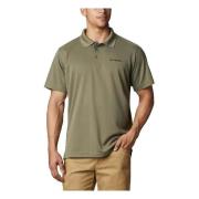 Polo Shirt Korte Mouw Columbia Polo Utilizer Vert