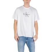 Polo Shirt Lange Mouw Calvin Klein Jeans SS Hero Monologo Tee LV04RB86...