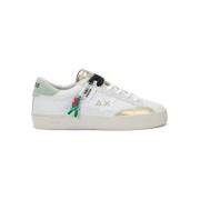 Lage Sneakers Sun68 Z36242 KATY LEATHER-553 0128 BIANCO/VERDE