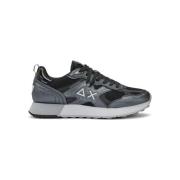 Lage Sneakers Sun68 Z36119 JAKI 2.0 SILVER MESH-633 11 NERO