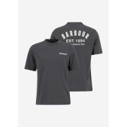 T-shirt Korte Mouw Barbour packling relaxed graphic t-shirt