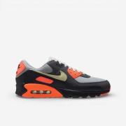 Lage Sneakers Nike Air Max 90 Light Smoke Grey Hyper Crimson Limelight