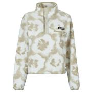 Fleece Jack Columbia HELVETIA II PRINTED CROPPED HALF SNAP FLEECE