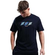 T-shirt Korte Mouw Marshall Artist Treble T-Shirt Navy