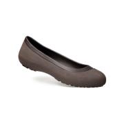 Ballerina's Crocs Mammoth Leopard Lined Flat