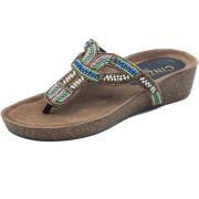 Teenslippers Cinzia Soft IT1011 Brown