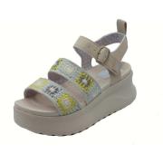 Sandalen HEYDUDE 43200 Delray Buckle Cottage Crochet Erget