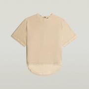 T-shirt Korte Mouw G-Star Raw D28731-2653 WOVWN MIX-H970 CREAM GD