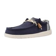 Lage Sneakers HEYDUDE WALLY LINEN NATURAL
