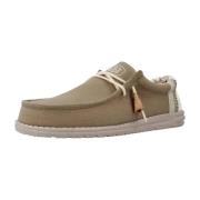 Nette schoenen HEYDUDE Informales Hombre Modèle Wally Linen Natural