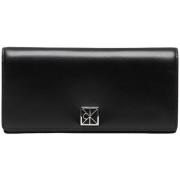 Portemonnee Calvin Klein Jeans EMBLEM HW PEBBLE LONG BIFOLD LV04F1129G