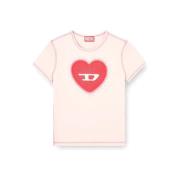 T-shirt Korte Mouw Diesel 0QHHA T UNCUTIES LONG S5