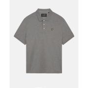 Polo Shirt Korte Mouw Lyle &amp; Scott SP400VOG POLO-T28 MI GREY MARL