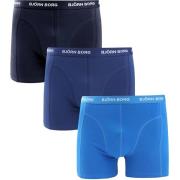 Boxers Björn Borg Boxers 3Pack Donkerblauw Lichtblauw