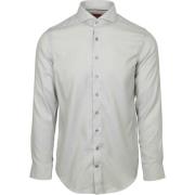 Overhemd Lange Mouw Suitable Overhemd Jacquard Luxe Groen