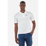 Polo Shirt Korte Mouw La Martina BPMP11 P031-00001 WHITE