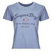 T-shirt Korte Mouw Superdry Ath Ess Fitted Graphic Tee