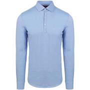T-shirt Suitable Camicia Poloshirt Hellblau