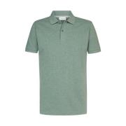 T-shirt Profuomo Piqué Poloshirt Groen