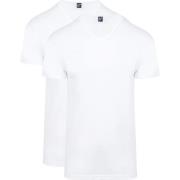 T-shirt Alan Red Vermont T-Shirt V-Hals Wit (2Pack)