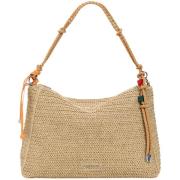 Handtas Desigual BAG_HALF LOGO RAFFIA LE 26SAXO04