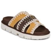 Slippers Mou BIO SANDAL BICOLOR METAL LOG