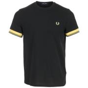 Polo Shirt Korte Mouw Fred Perry Twin Tipped Cuff T-Shirt