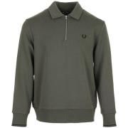 Sweater Fred Perry Half Zip Collared Sweatshirt