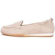 Mocassins NeroGiardini Velour Femme Tr Dogna Ambra/Avori