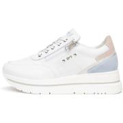 Lage Sneakers NeroGiardini Skipper Zouk Silver Velour Fiordaliso Velou...