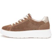 Lage Sneakers NeroGiardini Velour Velour Blade Platino T.Brill Platino...