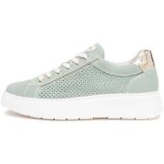 Lage Sneakers NeroGiardini Velour Velour Blade Platino T.Brill Platin