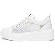 Lage Sneakers NeroGiardini Skipper T.Palladium Net Bian T.Brill Platin...
