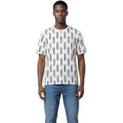 T-shirt Korte Mouw Antony Morato RELAXED FIT STAMPA ALLOVER MMKS02626-...