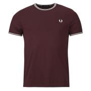 T-shirt Korte Mouw Fred Perry TWIN TIPPED T-SHIRT