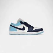 Lage Sneakers Nike Jordan 1 Low Sail Blue Chill