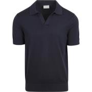 Polo Shirt Korte Mouw Suitable Poloshirt Riva Compact Navy
