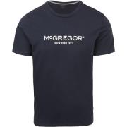 T-shirt Korte Mouw Mcgregor Essential T-Shirt Logo Navy