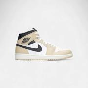 Hoge Sneakers Nike Jordan 1 Mid Summit White Off Noir Rattan