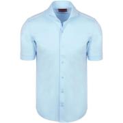 Overhemd Korte Mouw Suitable Shortsleeve Sorona Overhemd Erik Lichtbla...