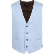Blazer Suitable Gilet Gris Blauw