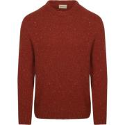Trui Gant Pullover Wool Blend Rust