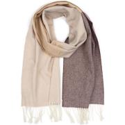 Sjaal Profuomo Sjaal Lamswol Beige Bruin