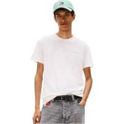 T-shirt Korte Mouw Tommy Jeans T-shirts--Mannen