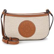 Handtas Karl Lagerfeld K/CIRCLE SADDLE CB RAFFIA MESH