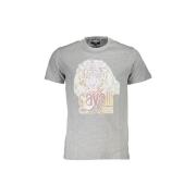 T-shirt Korte Mouw Roberto Cavalli qxt61wjd060c4c7ea5grigio04962xl