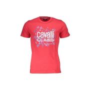 T-shirt Korte Mouw Roberto Cavalli qxt61ujd060e9bd684rosso020002xl