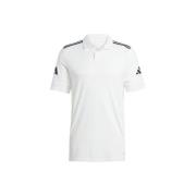 Polo Shirt Korte Mouw adidas Polo Squadra 25 blanc